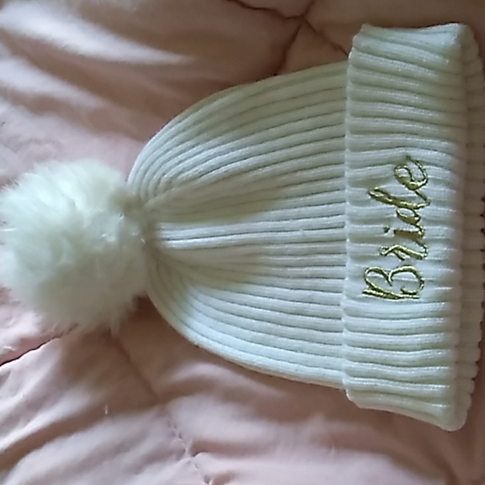 Bride beanie hat